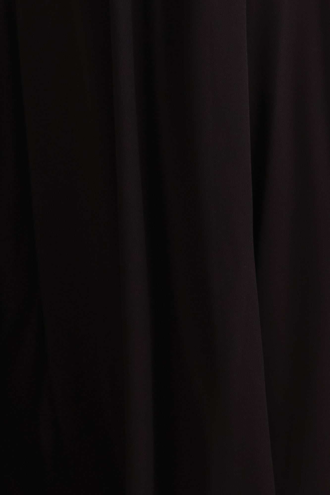 Fabric Swatch - Naomi Chiffon | Black