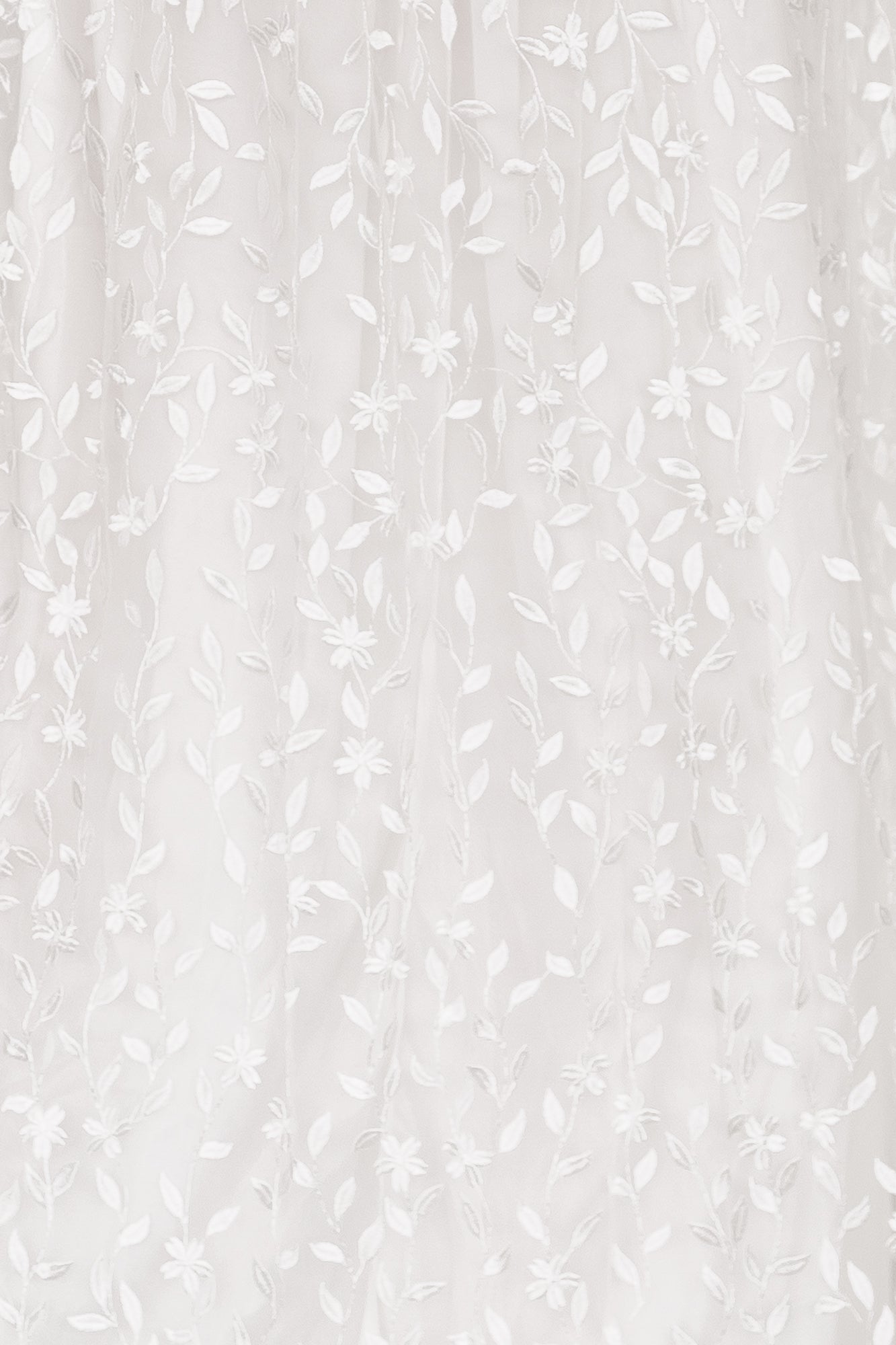Fabric Swatch - Marseille Embossed | White