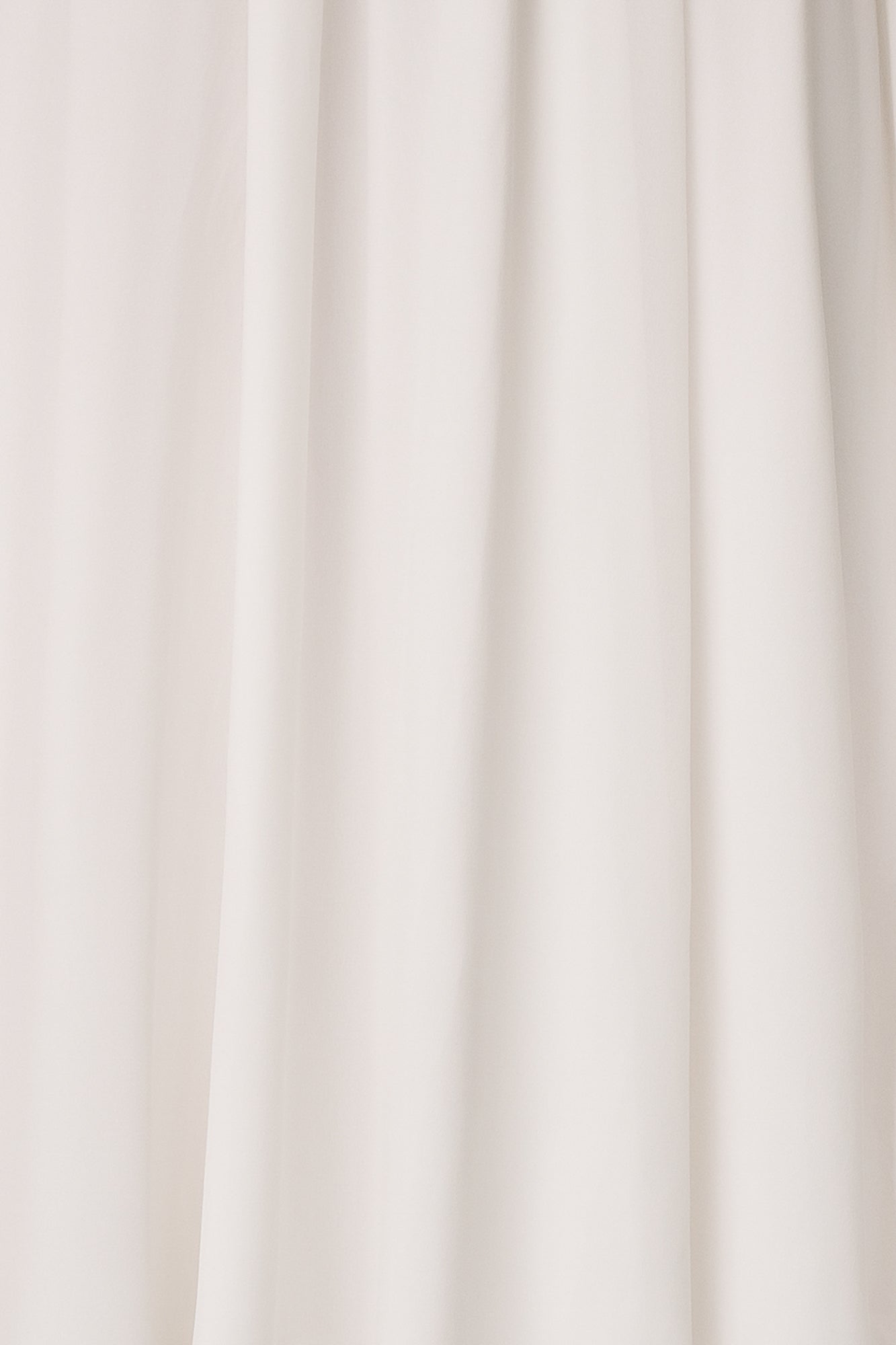 Fabric Swatch - Olivia Chiffon | White