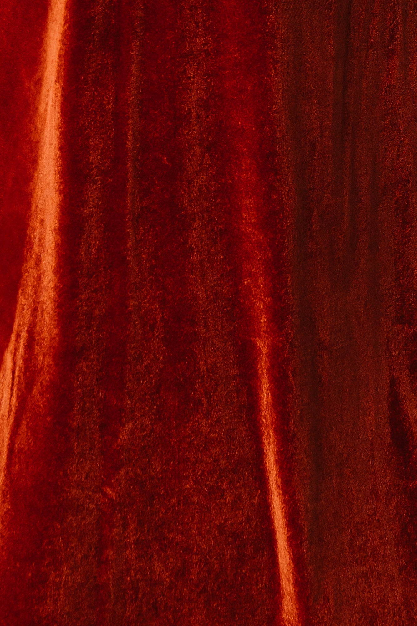 Fabric Swatch - Tatiana Velvet | Rust